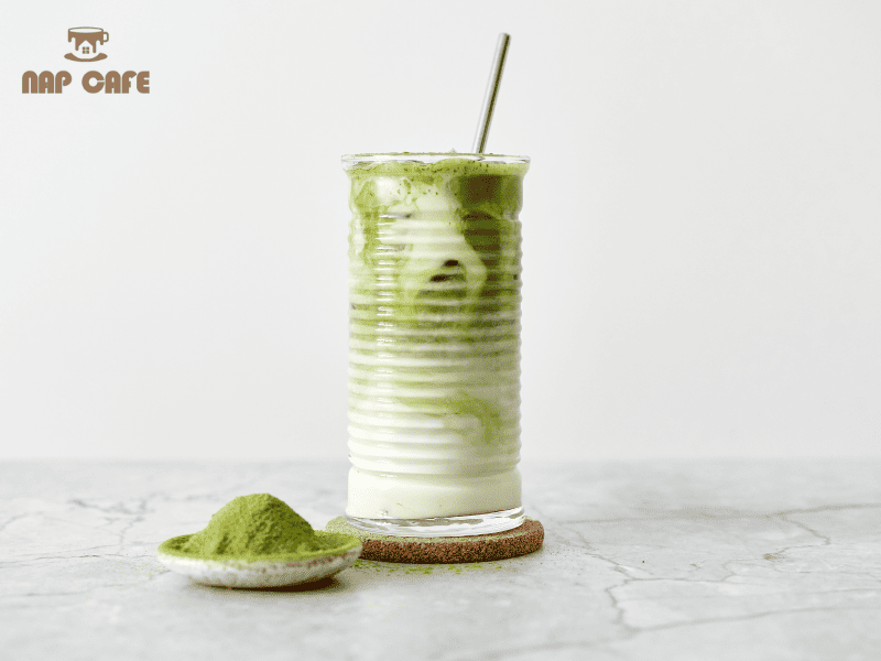 Hãy ghé đến Nap để thưởng thức ly Matcha Latte ngon chuẩn vị