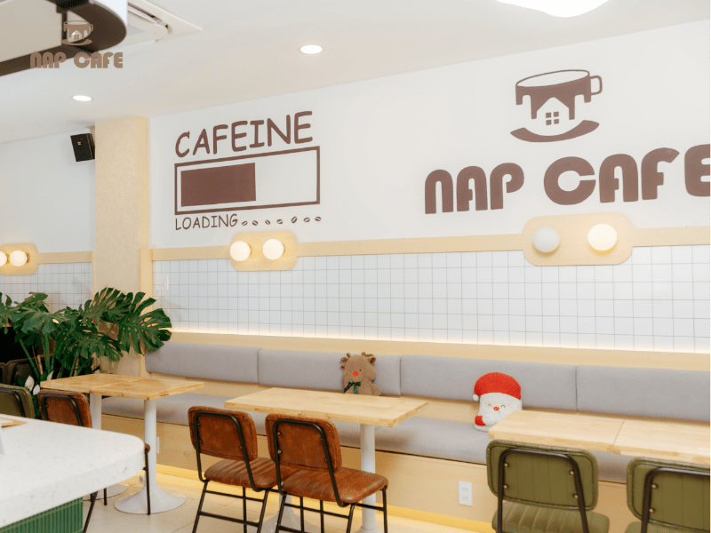 Nap Cafe địa điểm lý tưởng để học tập, làm việc, phát triển bản thân