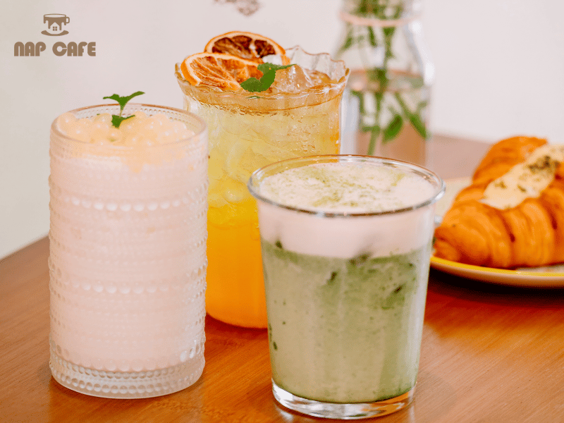 Menu đồ uống đa dạng, thỏa sức lựa chọn để “khởi động” buổi chiều