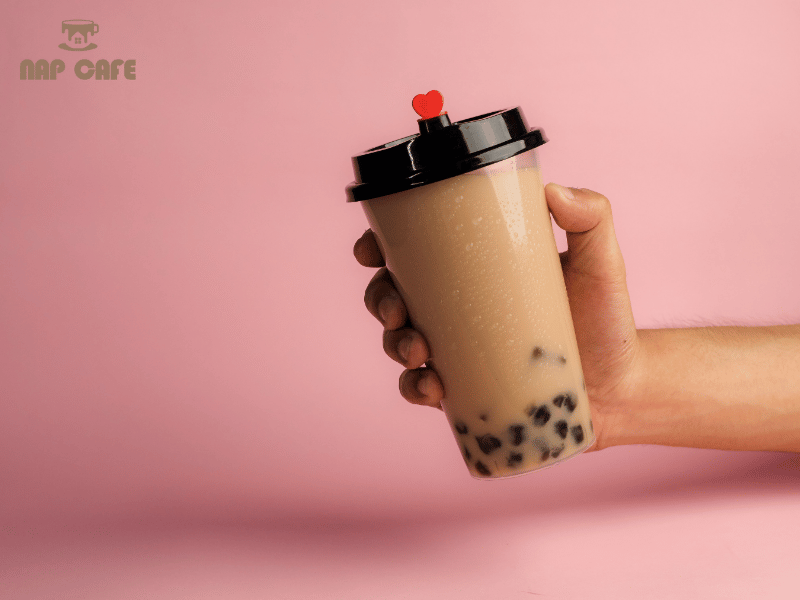 Hồng trà sữa trân châu - Món ngon nên trải nghiệm tại Nap Cafe
