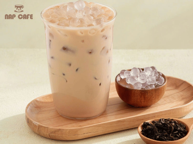 Công thức pha chế độc quyền hồng trà sữa trân châu tại Nap Cafe