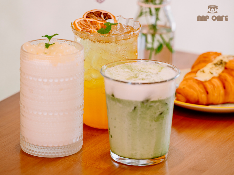 Menu đa dạng các món nước, bánh ngọt giúp bạn “chiều lòng” người ấy