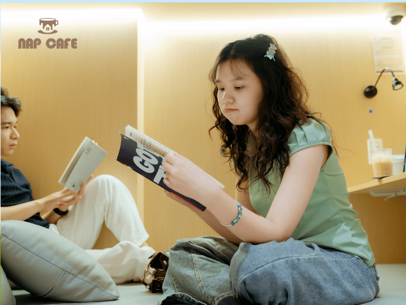 Giường nằm bedzone riêng tư giúp ngủ giấc ngắn, nạp lại năng lượng