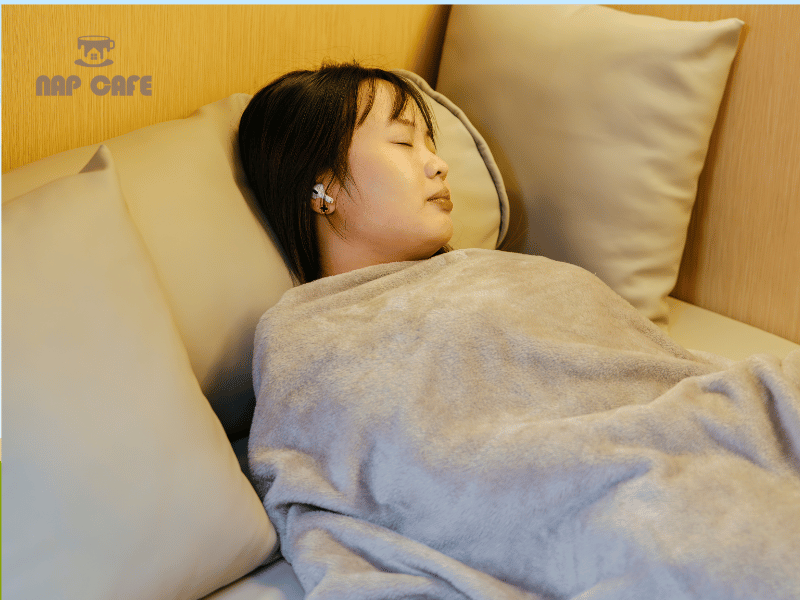 Nap Cafe với hệ thống gần 20 phòng bedzone riêng tư, yên tĩnh để "chợp mắt"