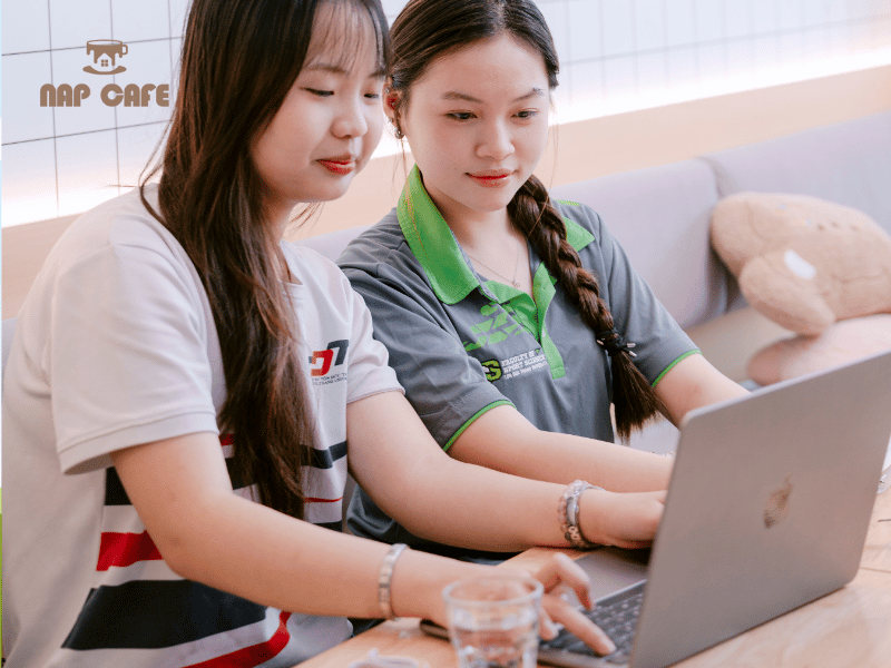 Và đừng quên "rủ bạn bè" đến Nap Cafe để check in sống ảo 