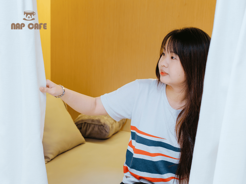 Một không gian giường nằm chuẩn Nhật tại Nap Cafe