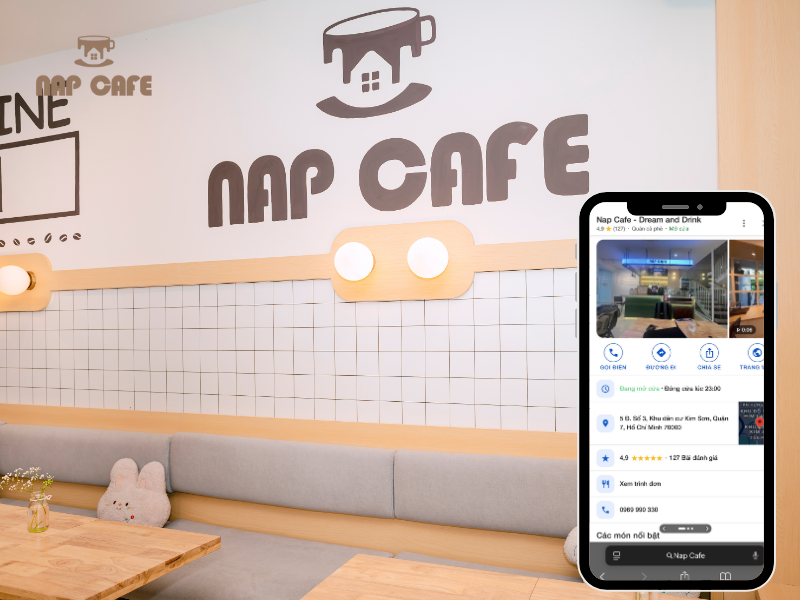 Cần xem kỹ những đánh giá của khách hàng trên Google Map trước khi đến quán cafe học bài quận 7